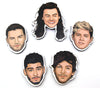 1 Direction Magnet Set - Set of 5 Magnets!